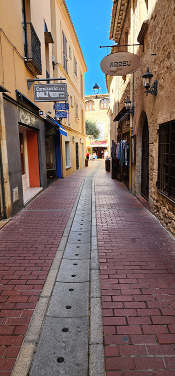 A street in Begur